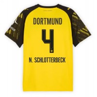 Borussia Dortmund Nico Schlotterbeck #4 Domáci futbalový dres 2025-26 Krátky Rukáv